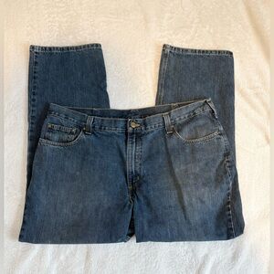 Carhartt Men’s Relaxed Fit Straight Leg 5 Pocket Jeans Size 40 x 30